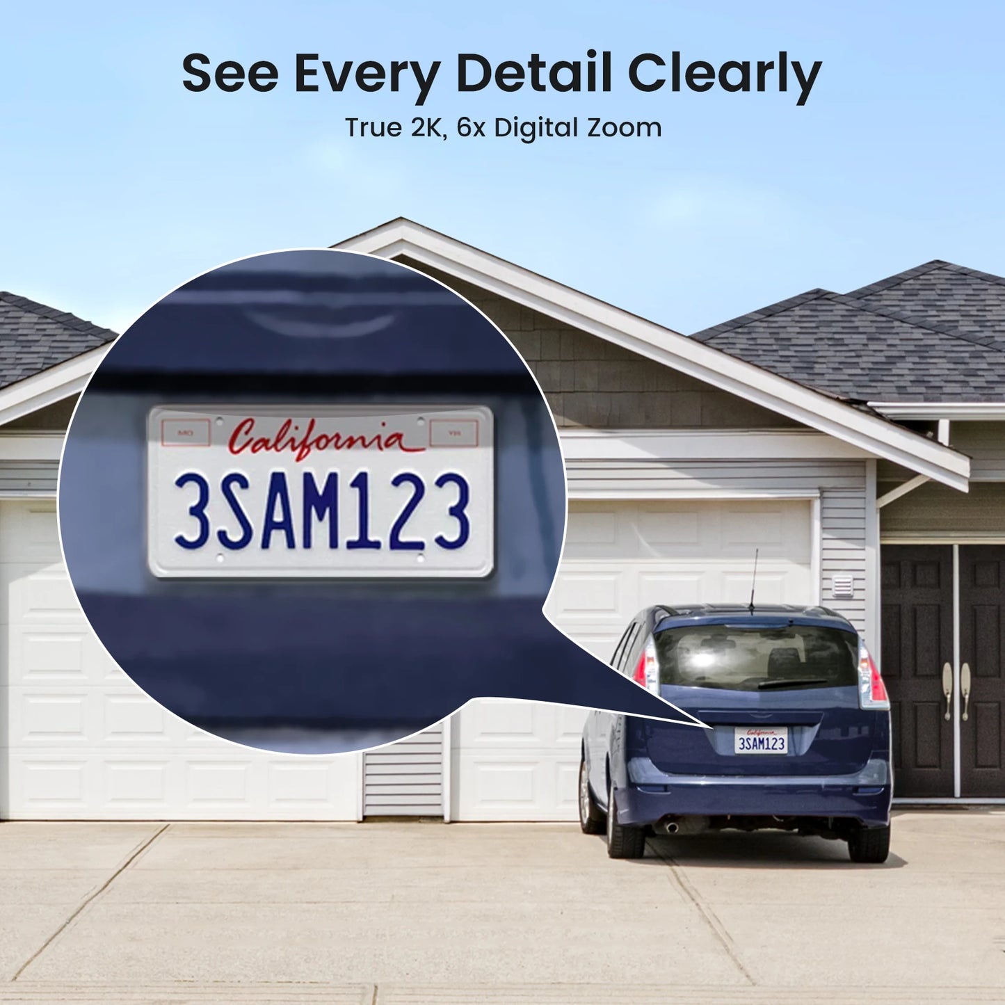 Dekco 3MP WiFi Solar Camera System 4 Cam Kit Outdoor Wireless Home Security Camera Color Night Vision 2-Way Audio CCTV Cam
