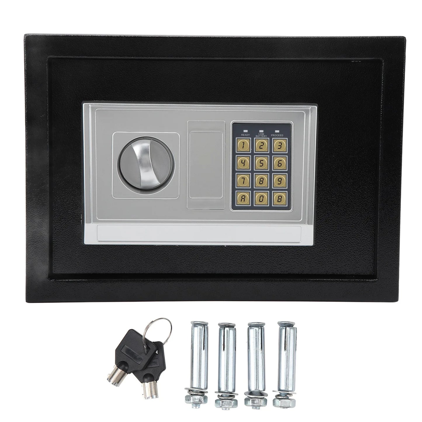 US Digital Safe Box Password and Key Unlocking Electronic Safe Case Multifunctional Home Security Cabinet Electronic Safe Box